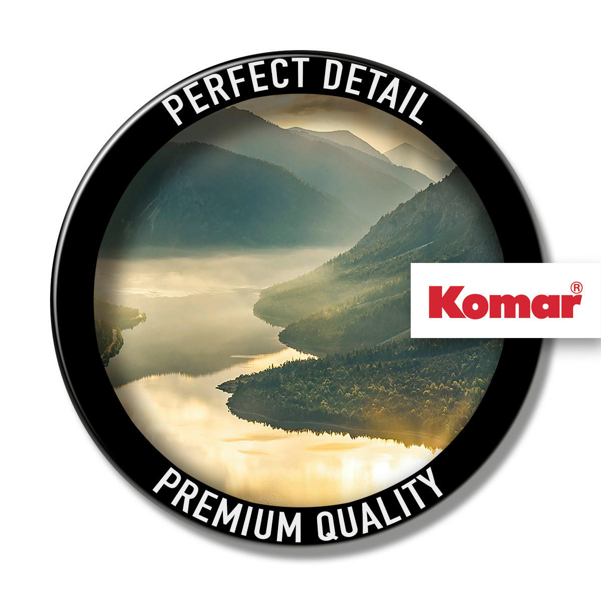 Komar Fototapete Gold Mountains B/L: ca. 400x250 cm Gold Mountains - (400,00/250,00cm) - Komar