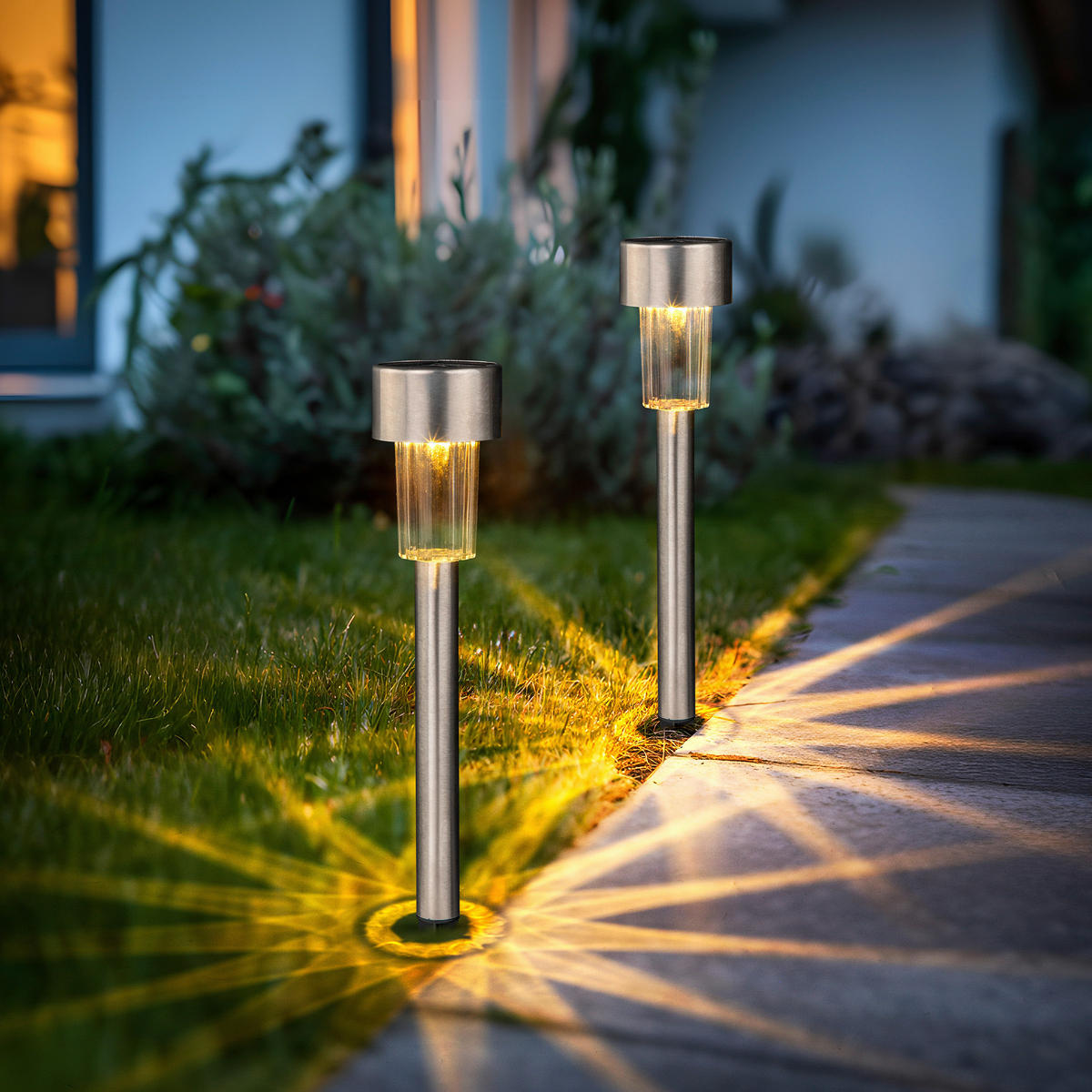 Solarleuchte Solarleuchte_Basic Edelstahl - Sensation