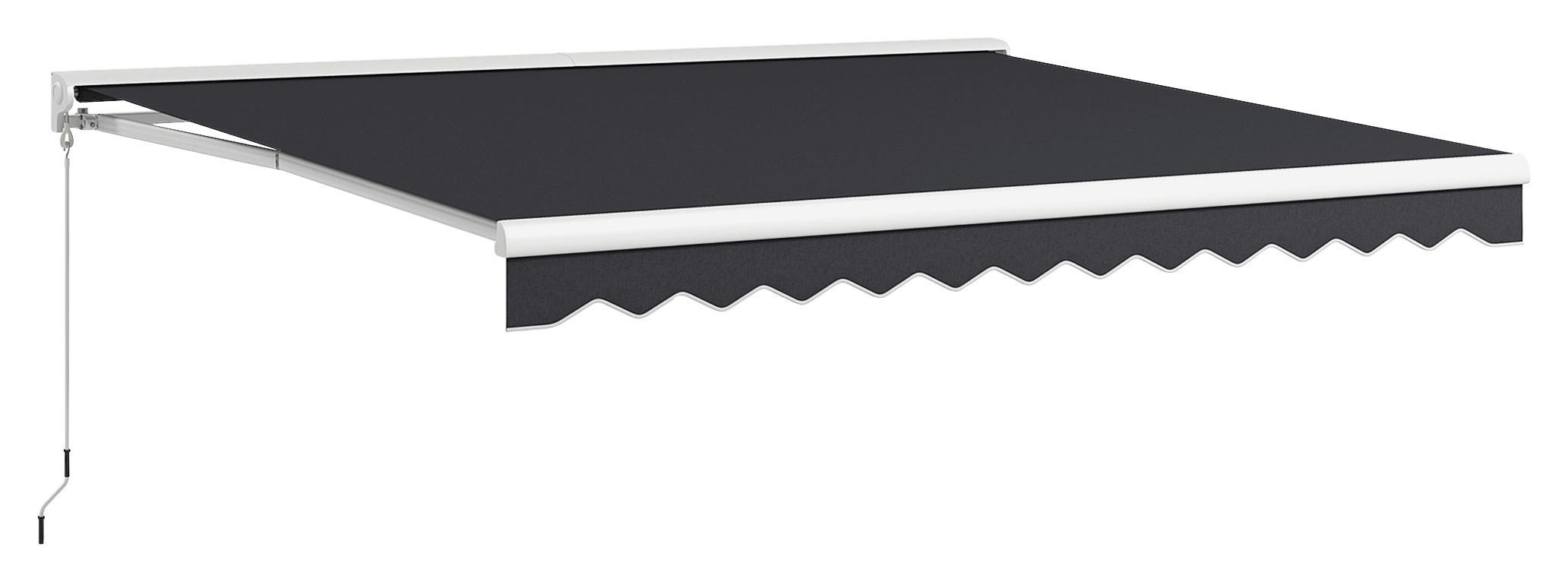 Markise grau B/H/L: ca. 300x395x150 cm Markise - grau (150,00/300,00/395,00cm) - Outsunny