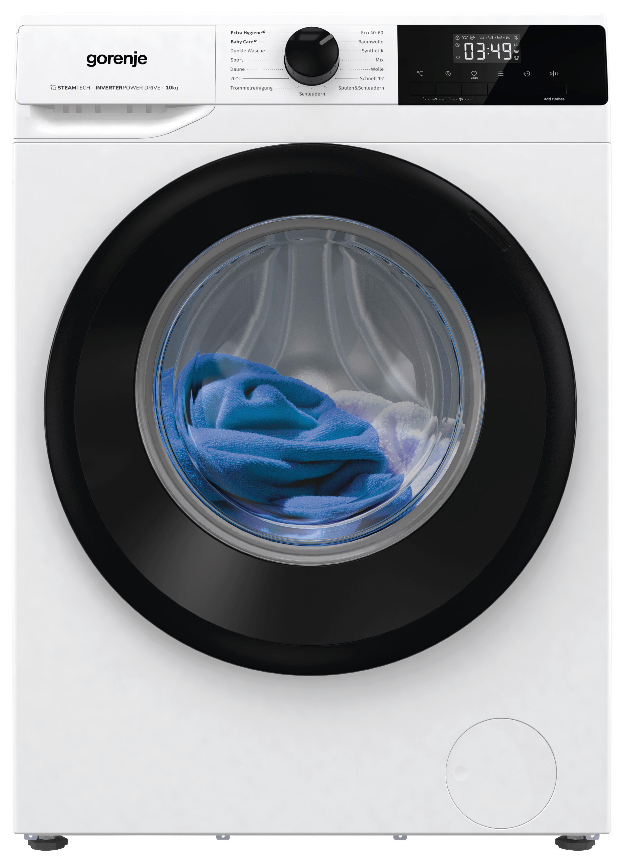 Gorenje Waschvollautomat WNHEI14APS/DE weiß B/H/T: ca. 60x85x61 cm Waschvollautomat WNHEI14APS/DE - weiß (60,00/85,00/61,00cm) - Gorenje