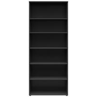Regal Multi-Stauraum Typ 36 anthrazit B/H/T: ca. 80x195x40 cm Multi-Stauraum Typ 36 - anthrazit (80,00/195,00/40,00cm)