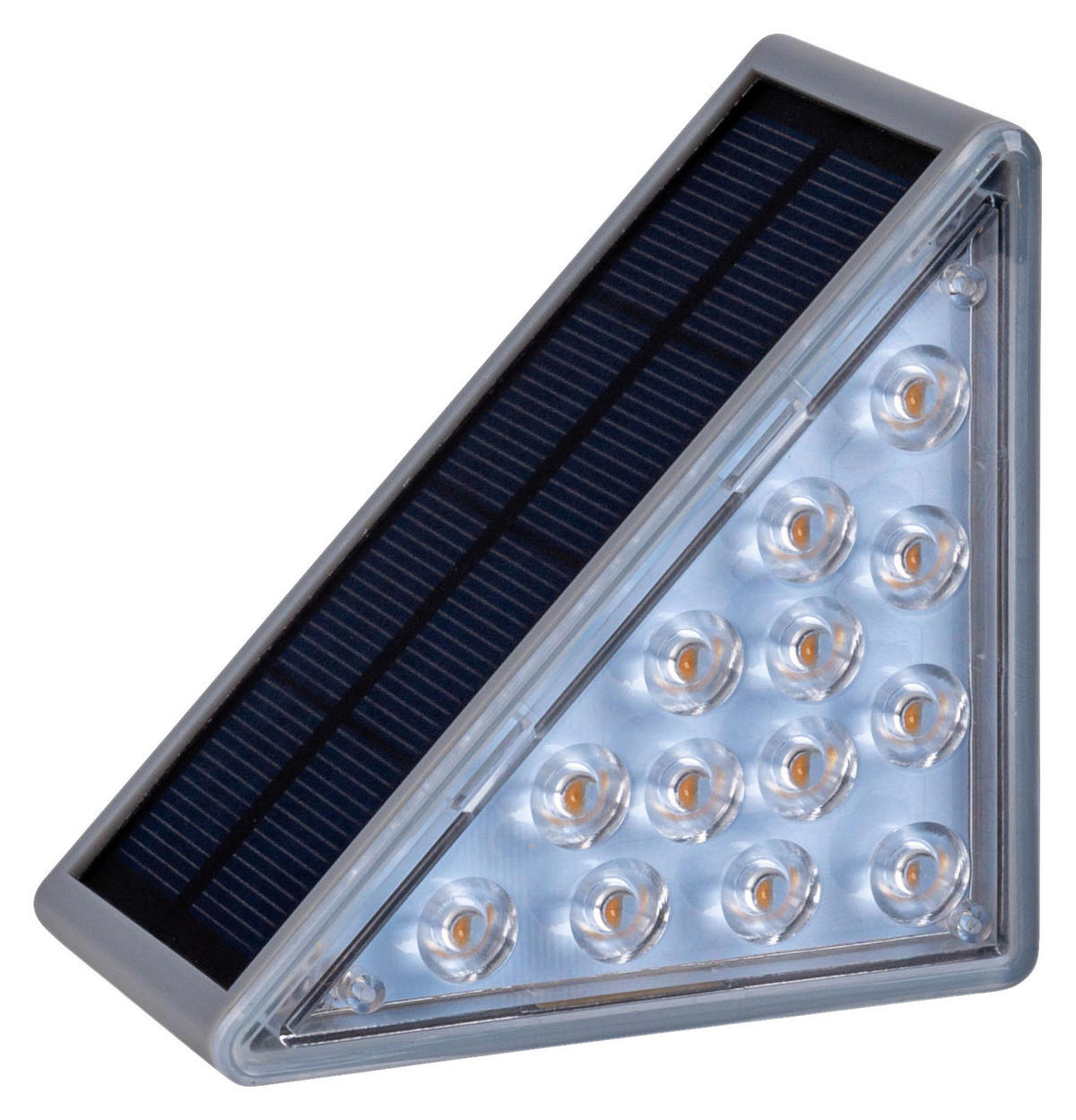 Solarleuchte 5313616 grau B/H/T: ca. 5,2x6,2x11 cm Scala - grau (5,20/6,20/11,00cm) - Näve Leuchten