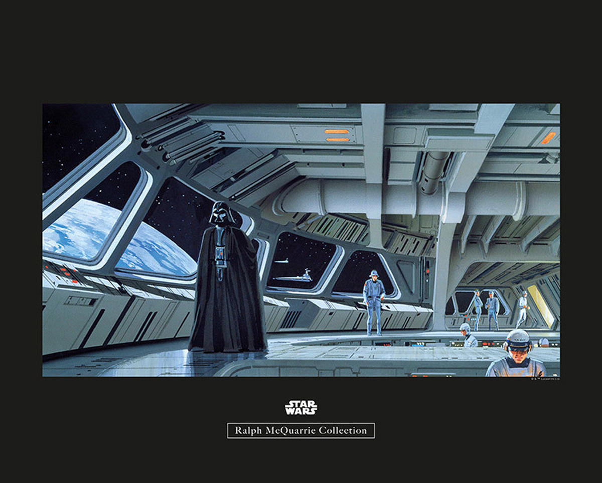 Komar Poster Star Wars Classic RMQ Vader Command Star Wars B/L: ca. 50x40 cm Star Wars Classic RMQ Vader Command - (50,00/40,00cm) - Komar