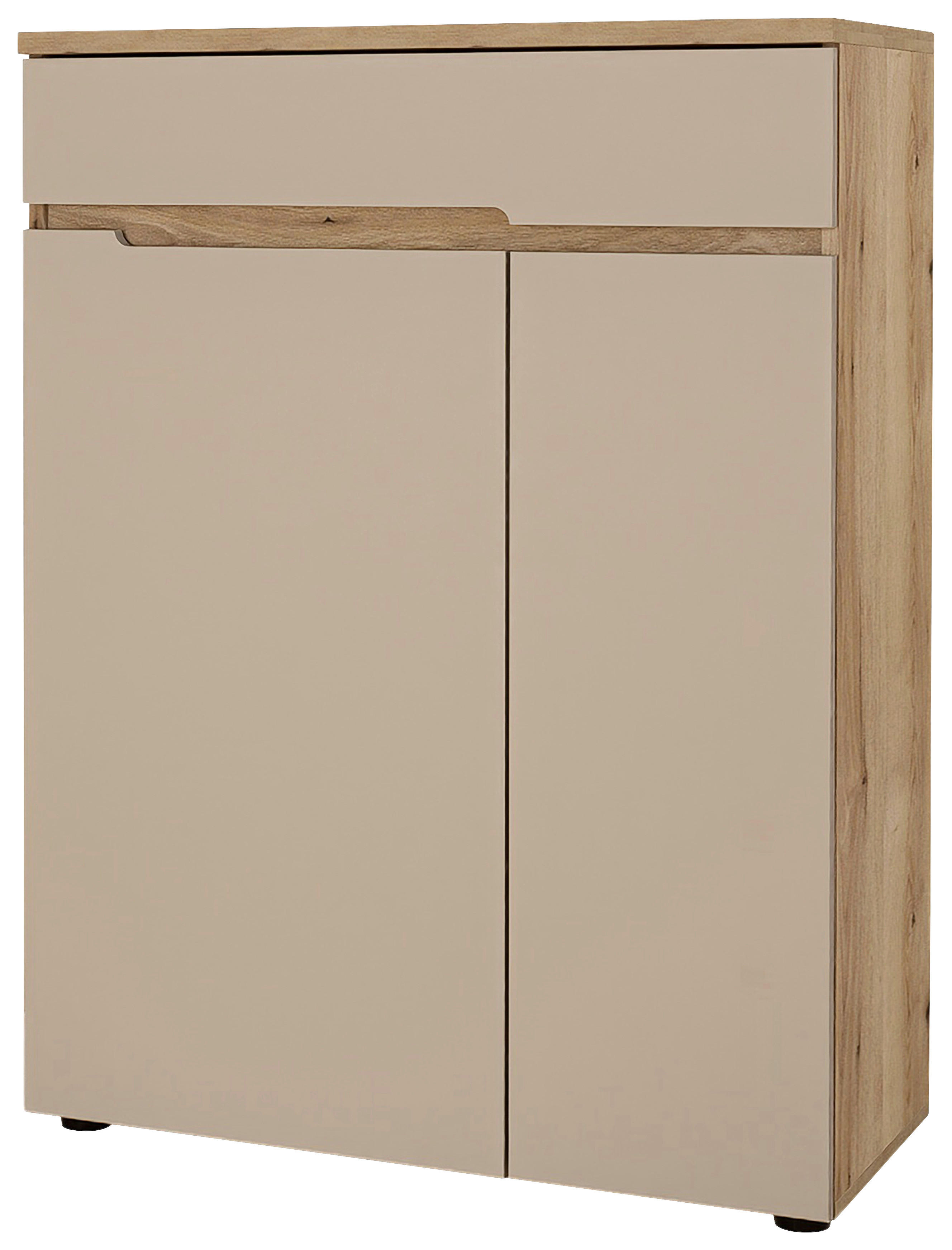 Schuhschrank Fargo Eiche Cashmere B/H/T: ca. 80x107x38 cm Fargo - Eiche/Cashmere (80,00/107,00/38,00cm)
