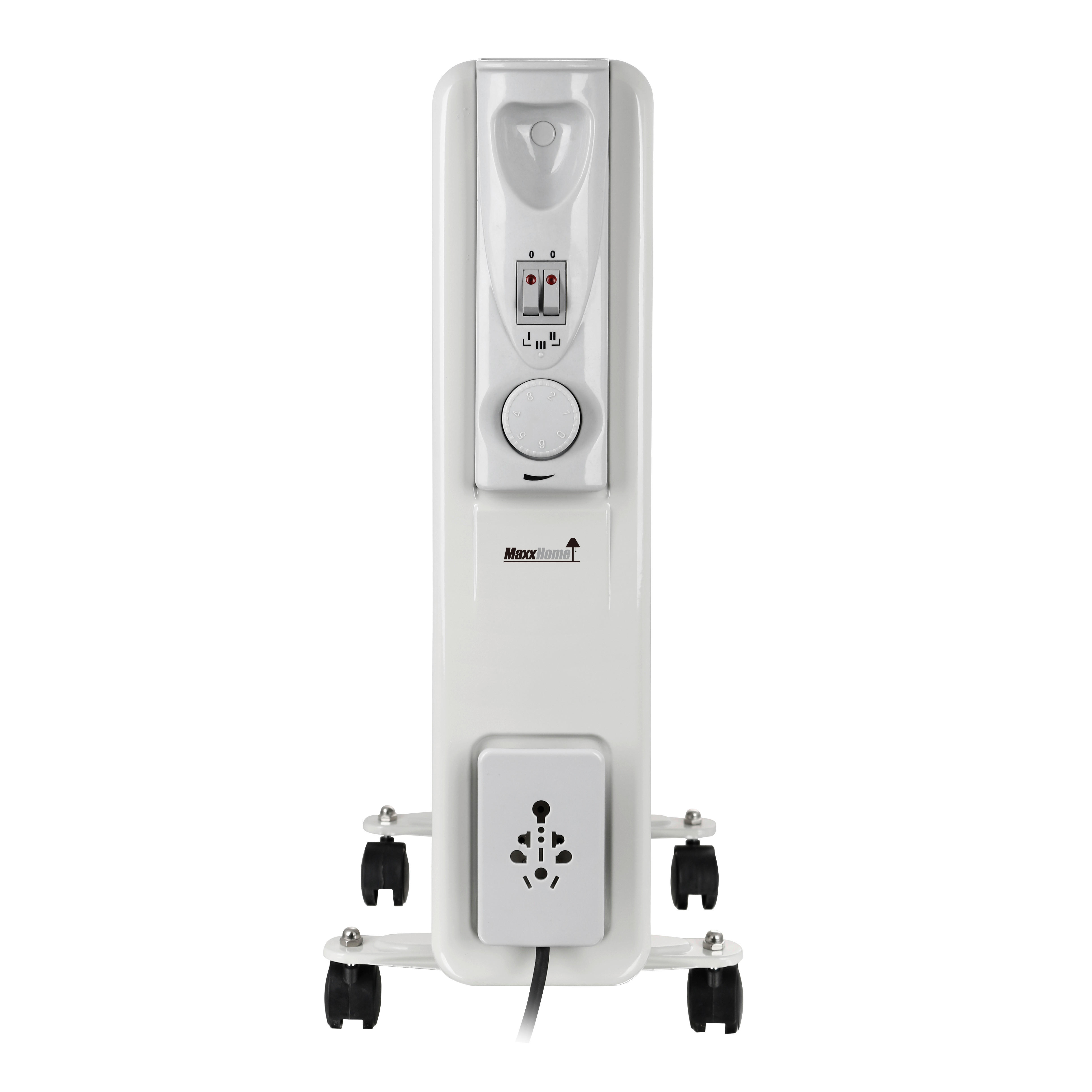 Thumbnail - Ölradiator weiß Kunststoff Metall B/H/L: ca. 24x54,5x45 cm ca. 2000 W