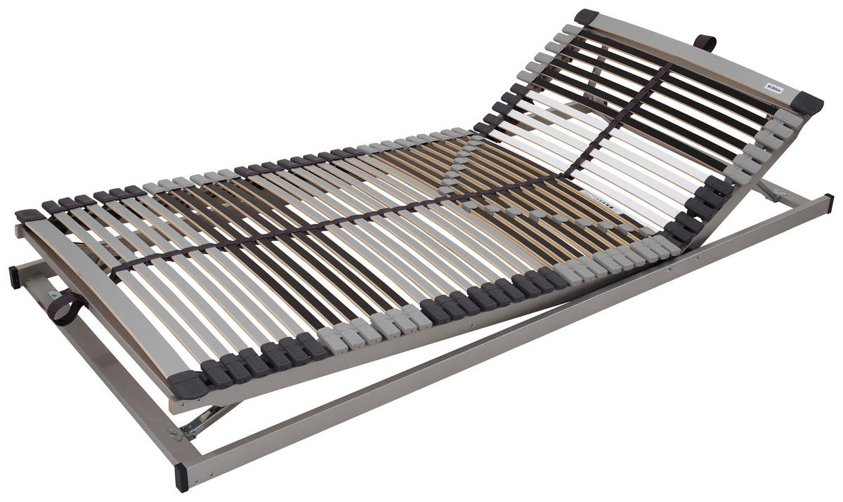 Lattenrost Classic Silbergrau Liegefläche B/L: ca. 100x200 cm Classic - weiß/anthrazit (200,00/100,00/8,50cm)
