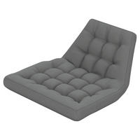 Outsunny Sitzkissen grau Schaumstoff B/H/L: ca. 100x8x120 cm Sitzkissen - grau (120,00/100,00/8,00cm) - Outsunny