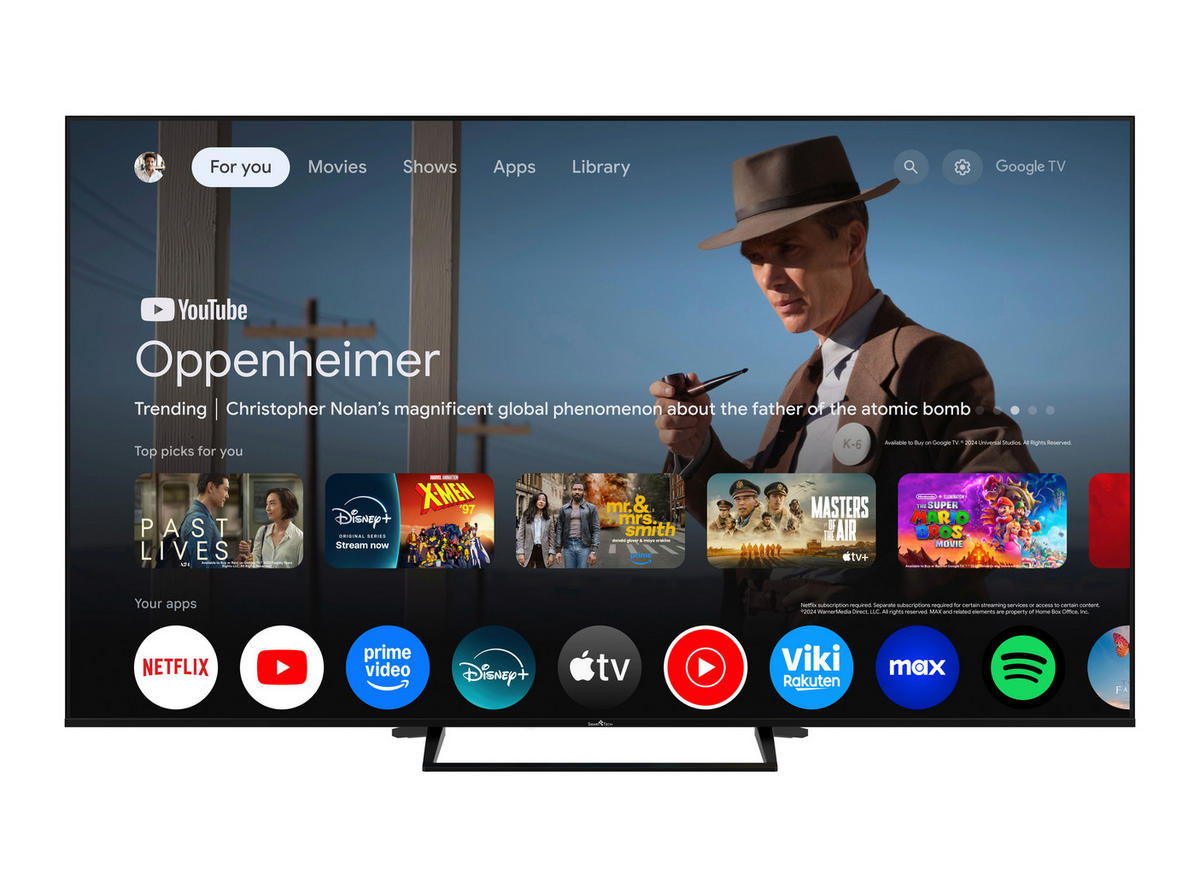 Smart-Tech LED-Fernseher 55QG06K QLED-TV_55"_4K_55QG06K_SmartTech - Smart-Tech