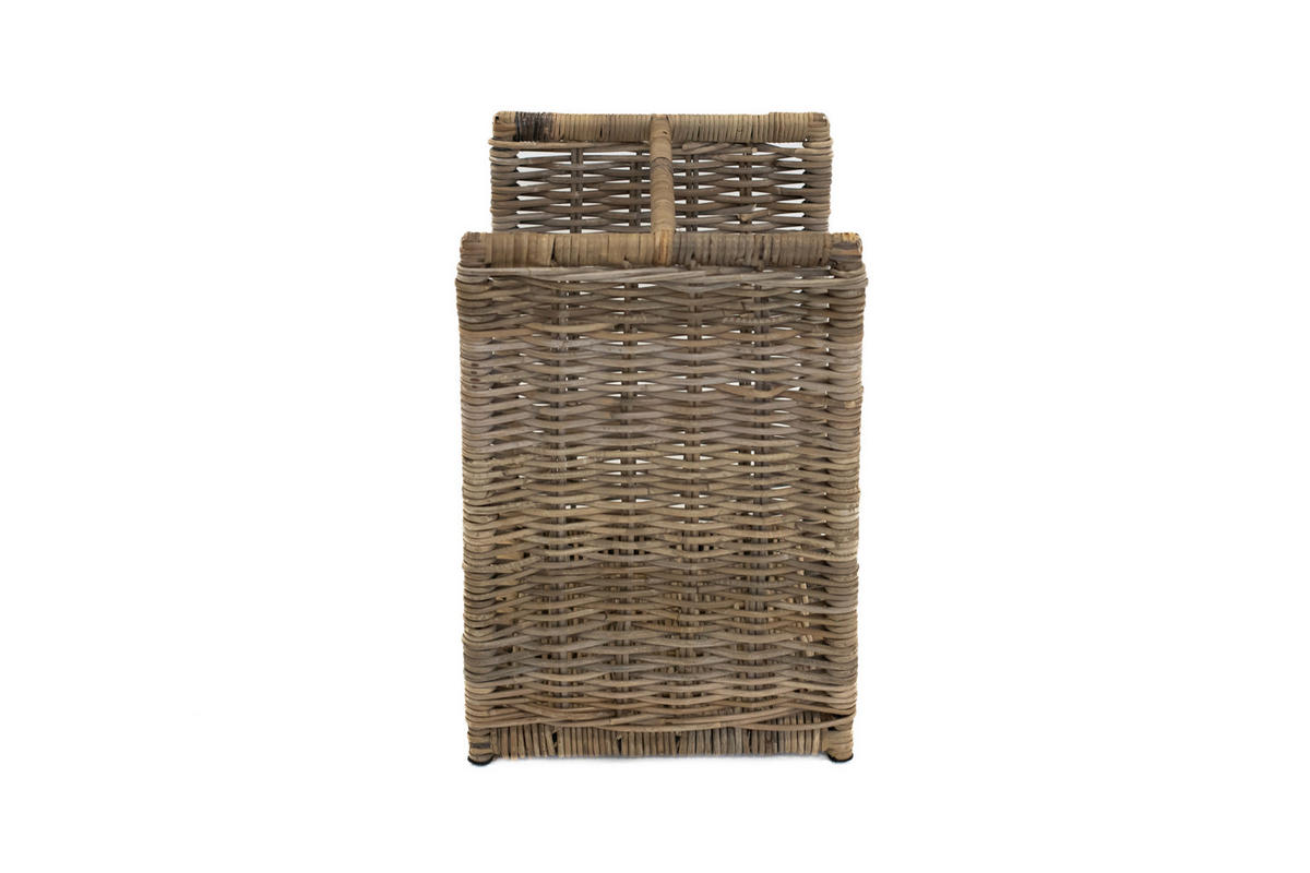 Westmann Kaminholzregal Porthos schwarz B/H/L: ca. 40x120x20 cm Porthos - schwarz (20,00/40,00/120,00cm) - Westmann