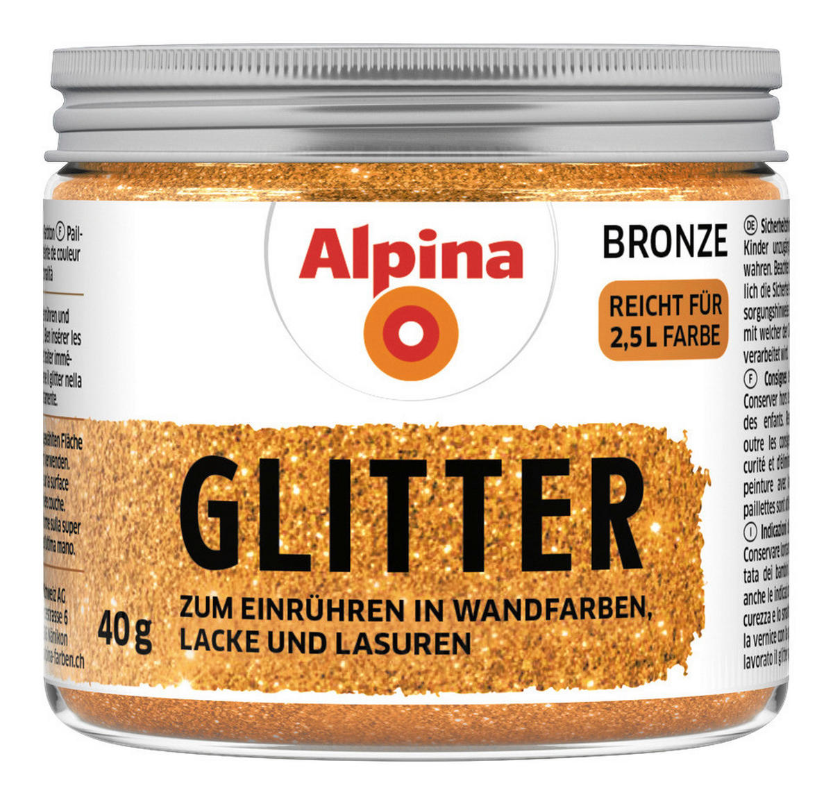 Alpina Alpina Glitter Glitter_Bronze_Alpina 40g - bronze - Alpina
