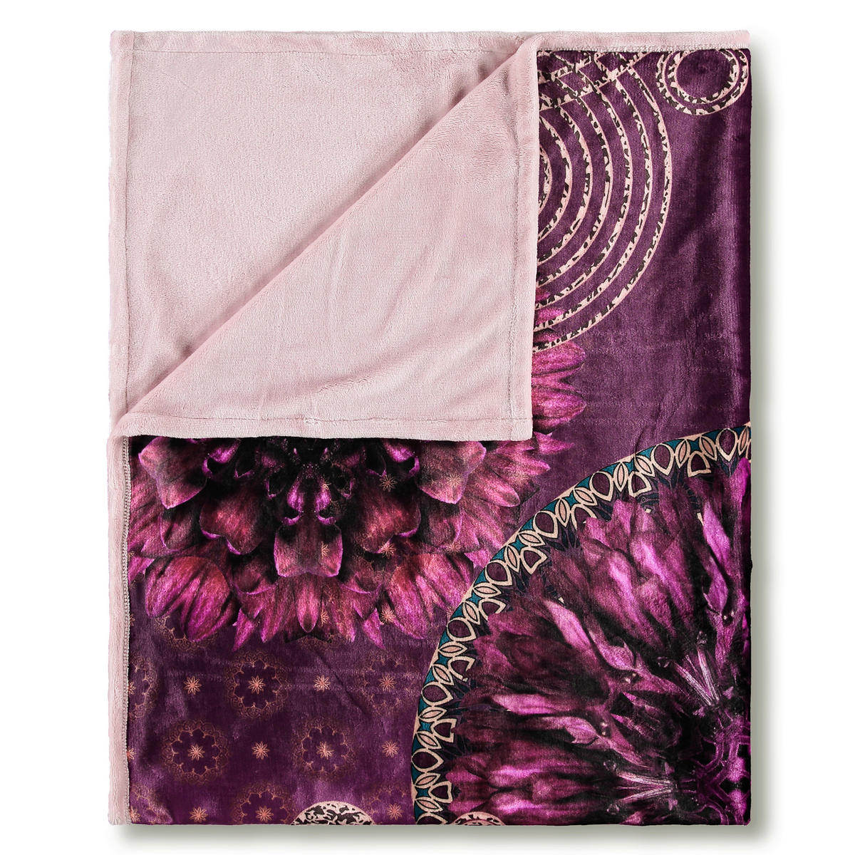 Wohndecke Aluna Polysamt Aluna - Multi (130,00/160,00cm) - HIP