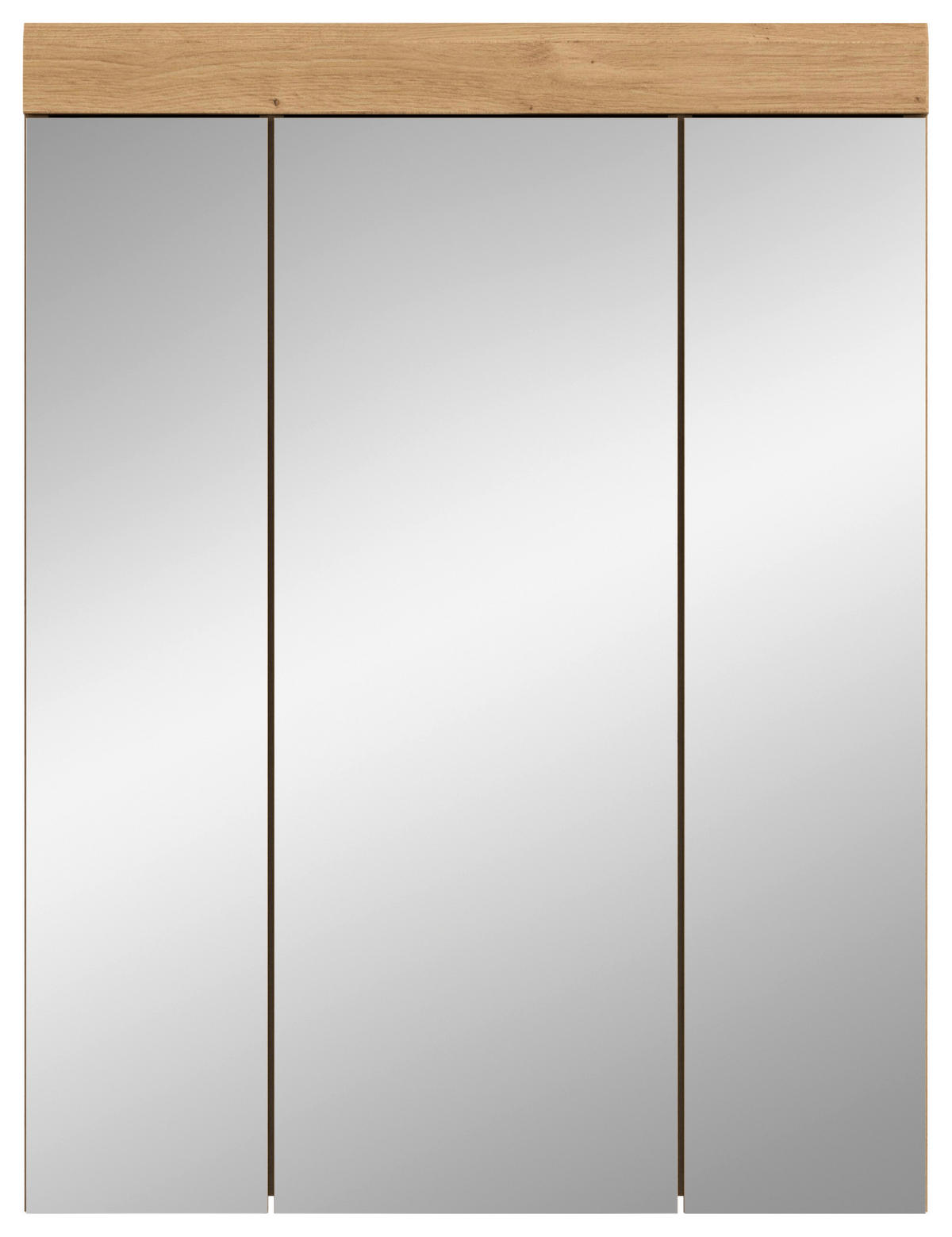 Spiegelschrank Scout Eiche Artisan Nachbildung salbei Nachbildung B/H/T: ca. 60x79x18 cm Scout - Eiche/salbei (60,00/79,00/18,00cm) - xonox.home