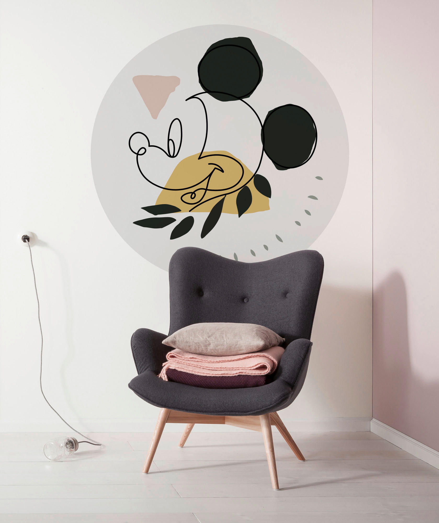 Komar Fototapete Mickey Modern Art D: ca. 125 cm Mickey Modern Art - (125,00cm) - Komar