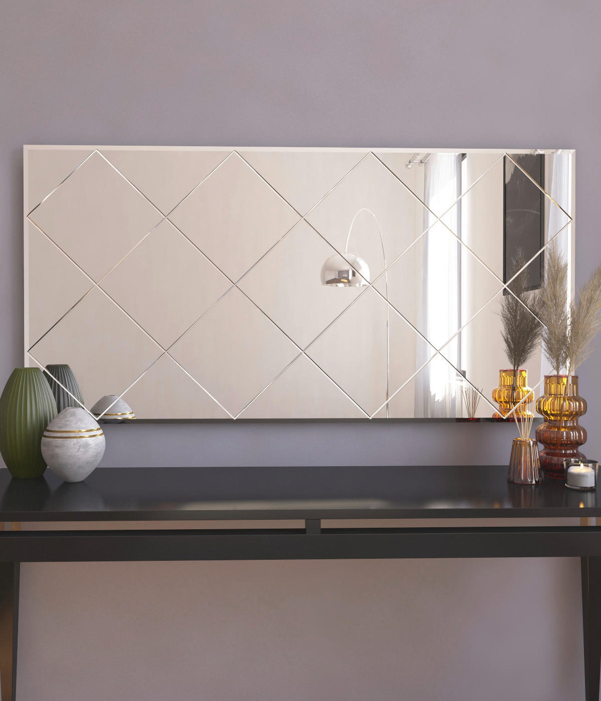 moebel17 Wandspiegel Mofo transparent Glas B/H/T: ca. 120x60x2,2 cm Mofo - transparent (120,00/60,00/2,20cm) - moebel17