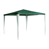 VCM Pavillon grün Stahlrohr B/H/L: ca. 300x197x300 cm Pavillon_3x3m grün - grün (300,00/300,00/197,00cm) - VCM