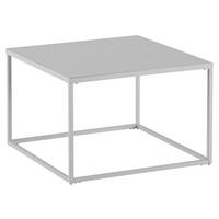 Wohnling Couchtisch weiß Stahl B/H/T: ca. 60x40x60 cm Couchtisch - weiß (60,00/40,00/60,00cm) - Wohnling