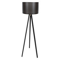 Opviq Stehleuchte schwarz Polypropylen MDF B/H/T/L/D: ca. 38x145x38x38x38 cm E27 1 Brennstellen Stehleuchte_120 - schwarz (38,00/38,00/145,00cm) - Opviq