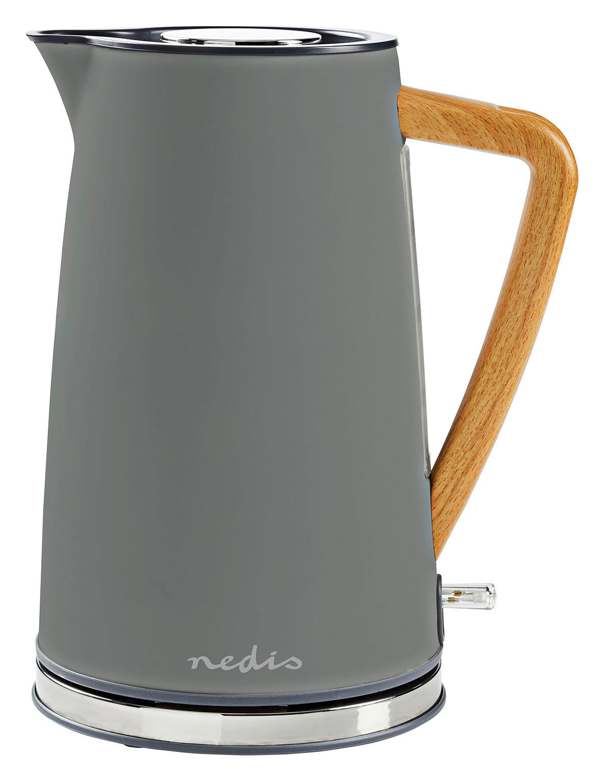 Nedis Wasserkocher Wasserkocher_Nedis 1,7l - grau (16,00/20,50/25,20cm) - Nedis