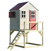 Wendi Toys Spielhaus Storch natur B/H/T: ca. 193x240x160 cm Storch - natur (193,00/240,00/160,00cm) - Wendi Toys