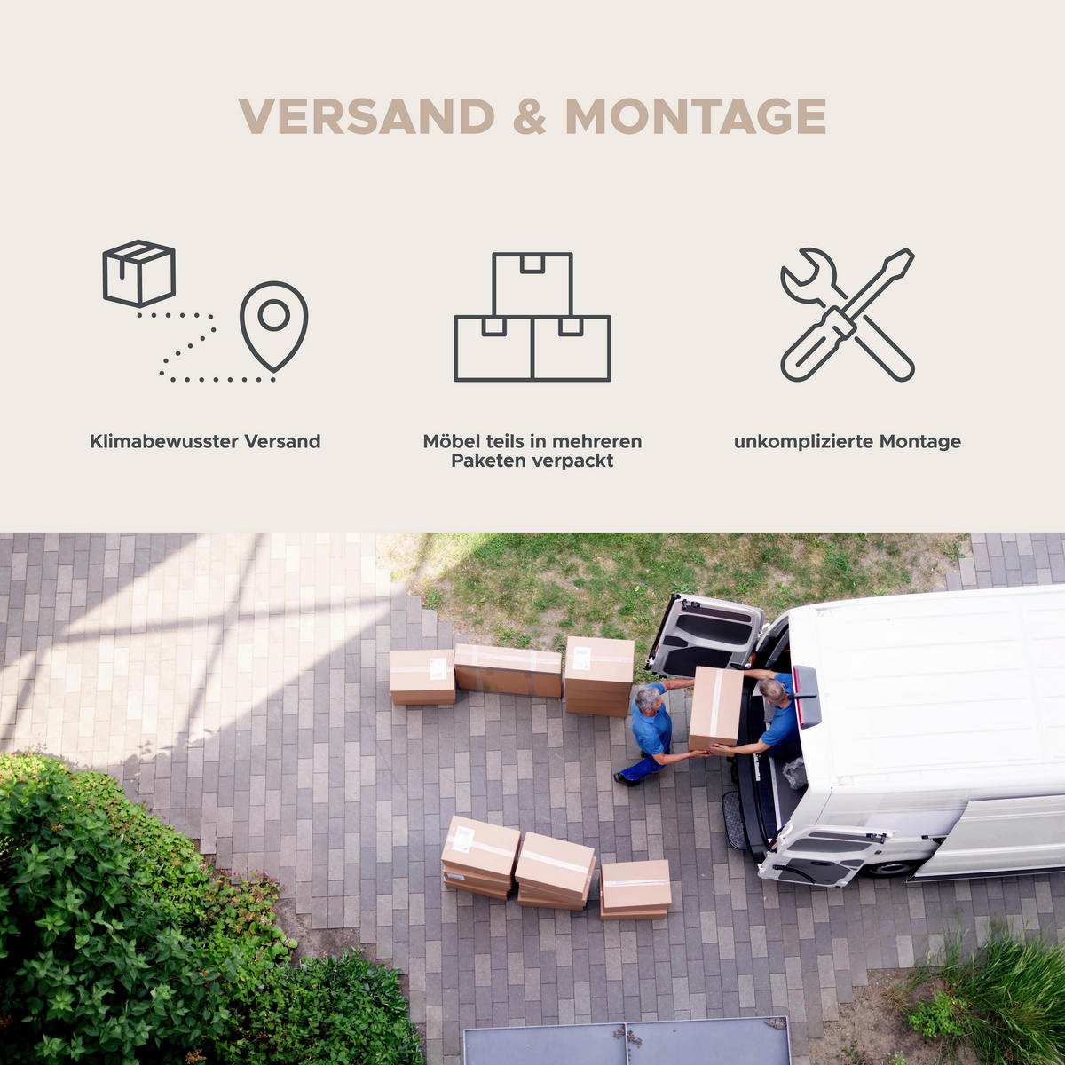 Sitzbank Canu basaltgrau Nachbildung Artisan Nachbildung B/H/T: ca. 80x45x37 cm Canu - basaltgrau (80,00/45,00/37,00cm) - xonox.home