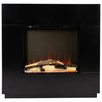 BHP Elektrischer-Kamin Hedda BG00752-4 schwarz MDF B/H/T: ca. 80x76x26 cm ca. 1500 W Elektrokamin BG00752-4 - schwarz (80,00/76,00/26,00cm) - BHP