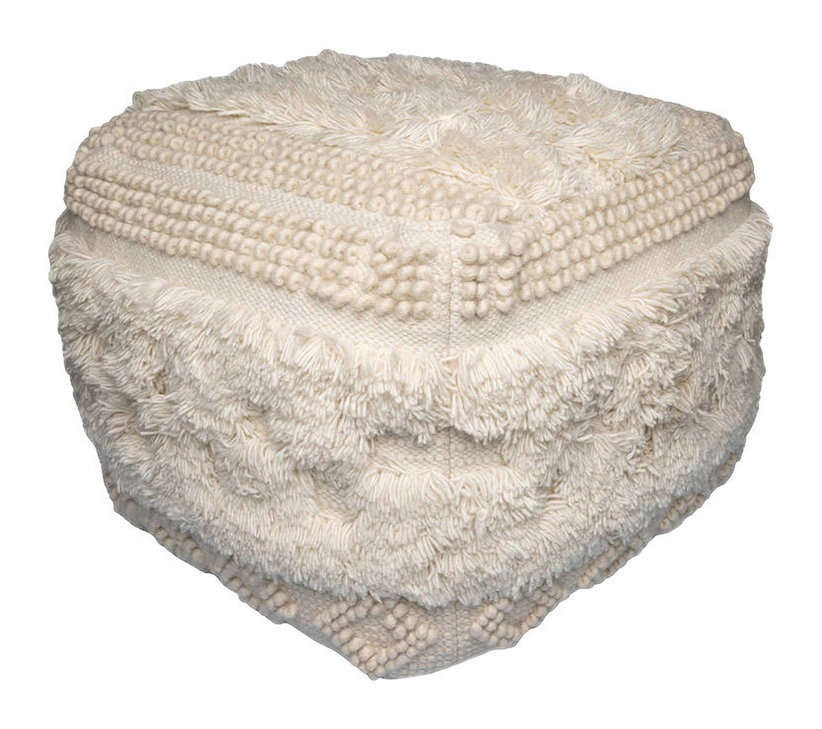 360 Living Hocker Bohist 100 natur B/H/T: ca. 50x45x50 cm Bohist 100 - natur (50,00/45,00/50,00cm) - 360 Living