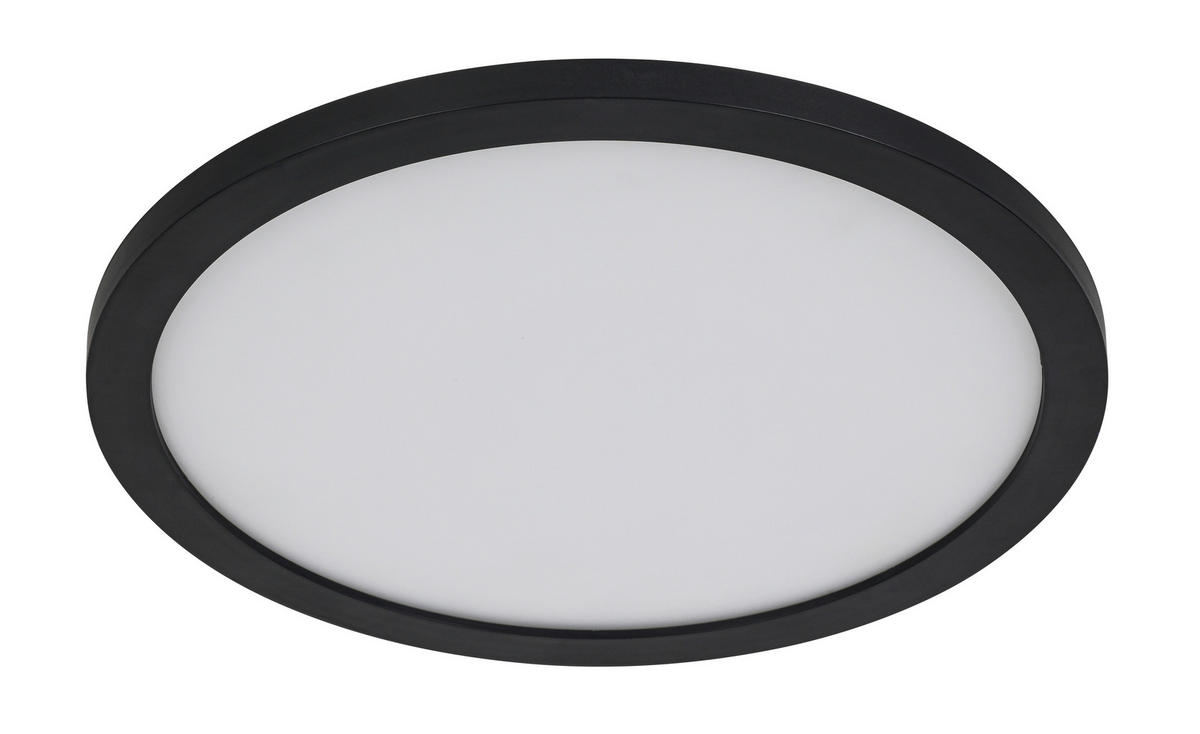 Nolo LED-Deckenpaneel Aria schwarz Kunststoff H/D: ca. 5x30 cm Aria - schwarz (30,00/5,00cm) - Nolo