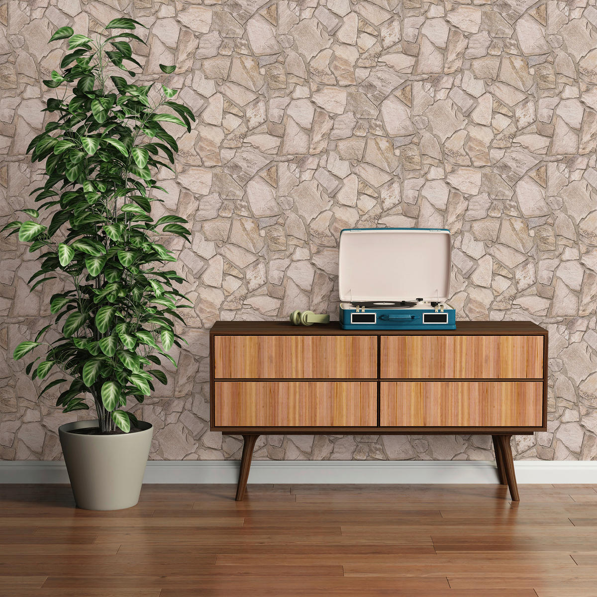 A.S.Creation Vliestapete braun grau B/H/D: ca. 53x1005x8,3 cm Vliestapete - braun/grau (8,30/1005,00cm) - A.S.Creation