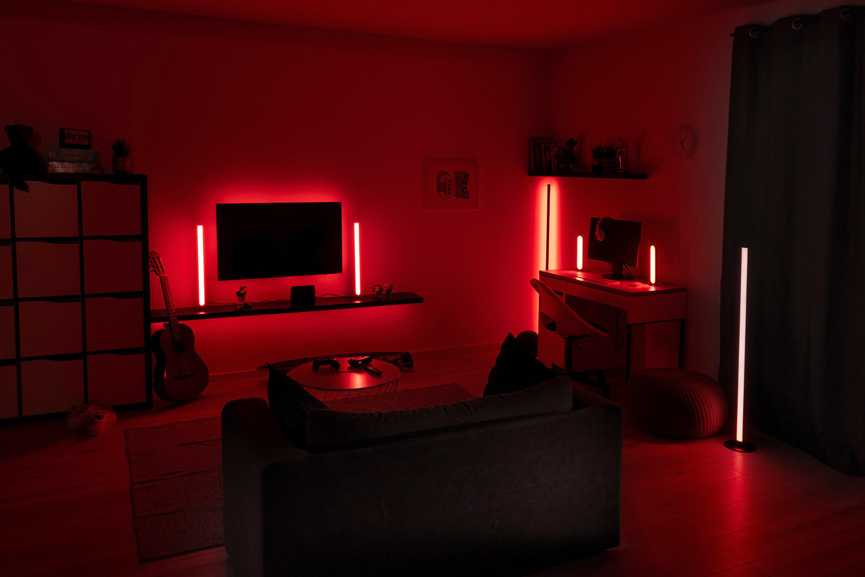 Tischleuchte schwarz Metall LED-Tischleuchte_Boy_2erSet - schwarz