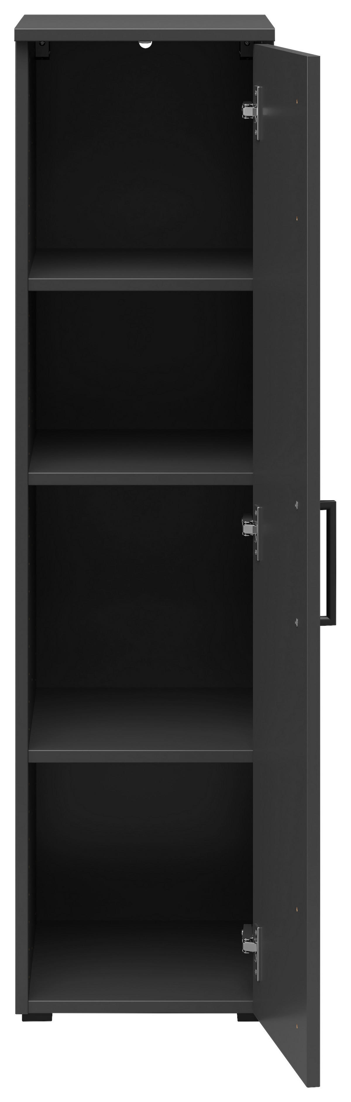 Schrank Multi-Stauraum Typ 6 anthrazit B/H/T: ca. 30x115x40 cm Multi-Stauraum Typ 6 - anthrazit (30,00/115,00/40,00cm)