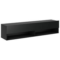 TV-Lowboard DERBY schwarz matt B/H/T: ca. 140x31,5x32,5 cm DERBY - schwarz (140,00/31,50/32,50cm) - WIPMEB