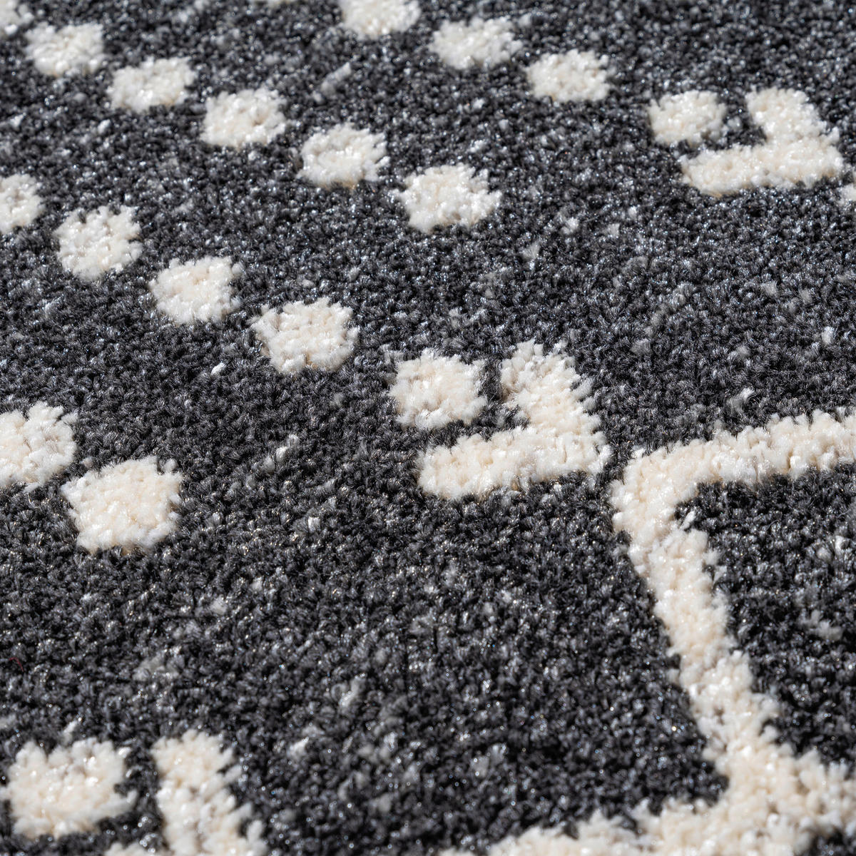 Sanat Teppich schwarz B/L: ca. 230x160 cm Teppich_Boho_8205_160x230 - schwarz (230,00/160,00cm) - Sanat