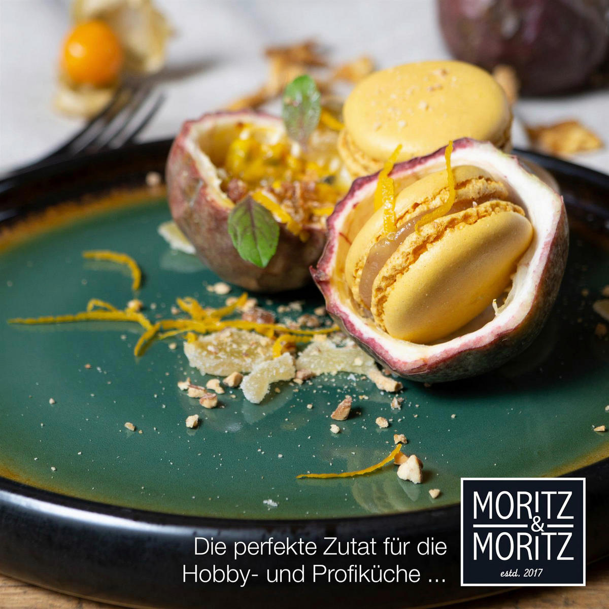 Moritz & Moritz Tafelservice Reaktiv grün Steinzeug 18 tlg. Reaktiv - blau/grün - Moritz & Moritz