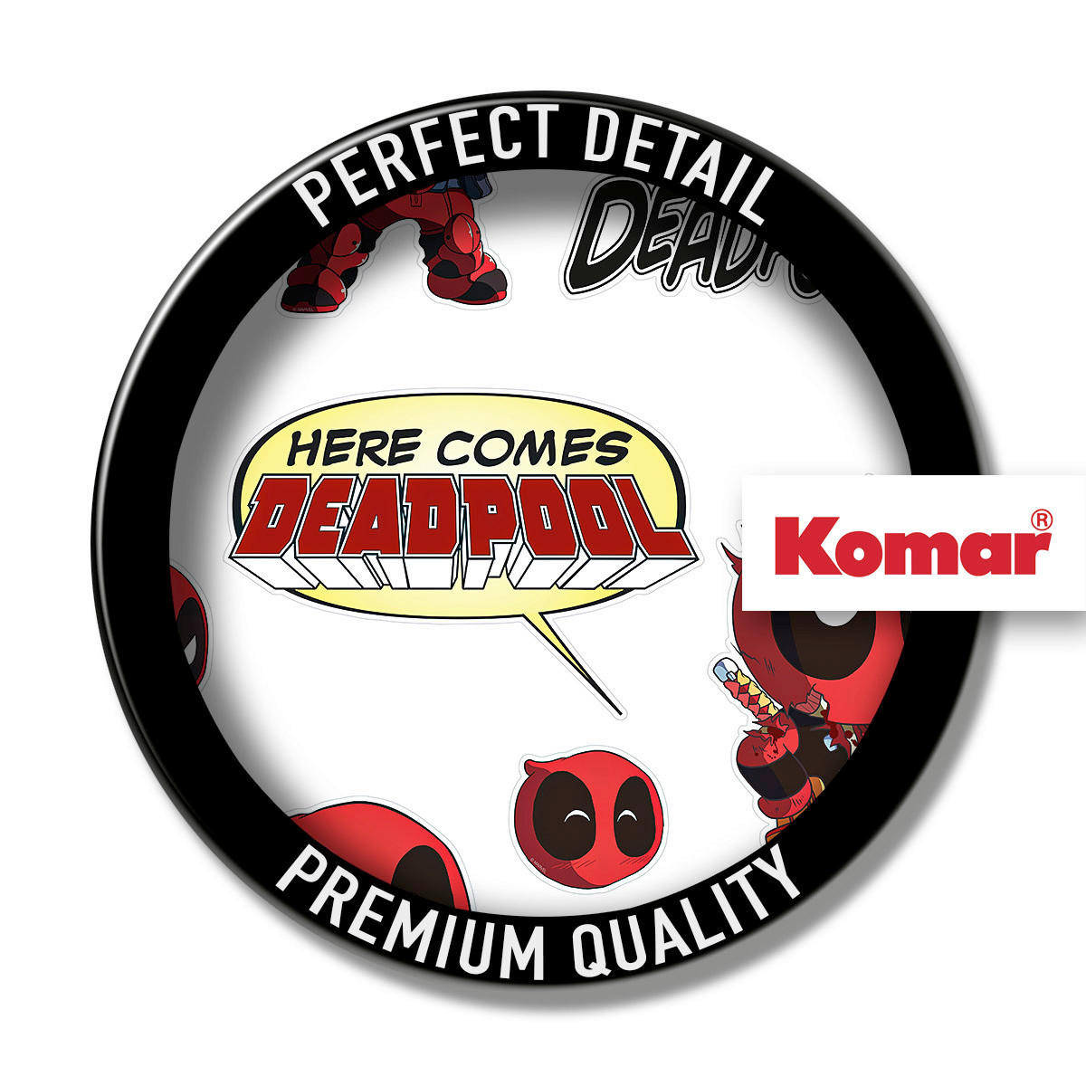 Komar Wandtattoo Deadpool Cute Deadpool Cute B/L: ca. 50x70 cm ▷ online bei  POCO kaufen
