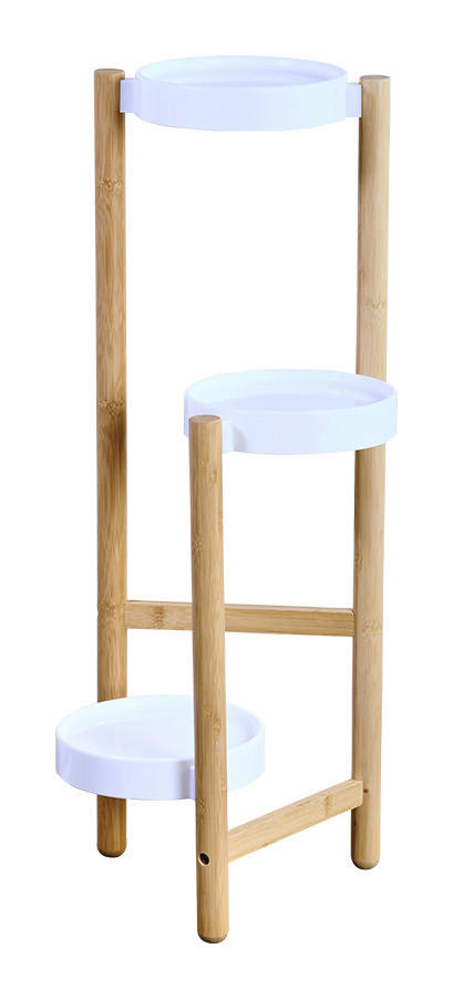 Kesper Blumenständer natur Bambus B/H/L: ca. 34x70x28 cm Blumenständer - natur (28,00/34,00/70,00cm) - Kesper