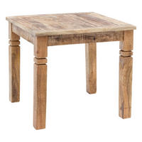 Esstisch natur B/H/T: ca. 80x76x80 cm Esszimmertisch - natur (80,00/76,00/80,00cm) - Wohnling