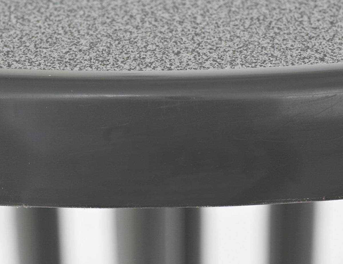 MFG Stehtisch grau Stahl H/D: ca. 110x70 cm Stehtisch_MFG - grau (70,00/110,00cm) - MFG