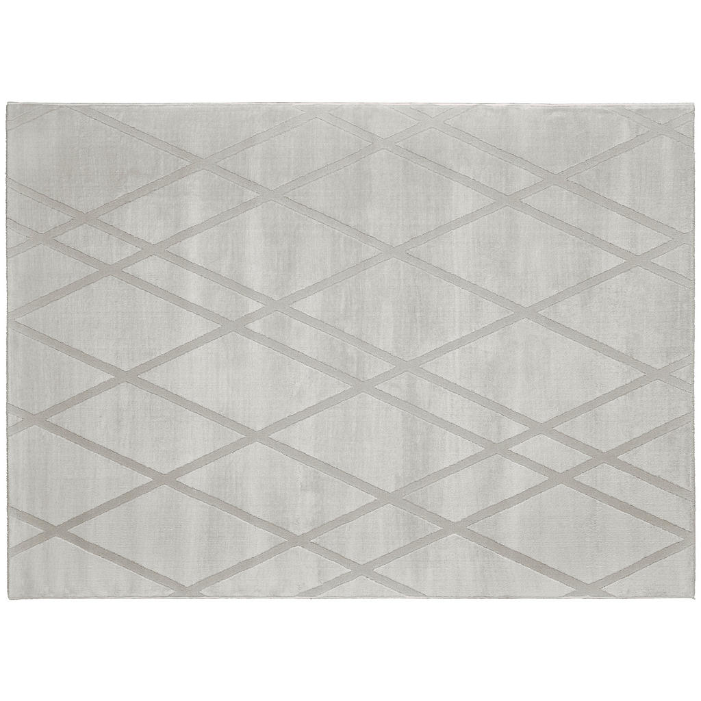 Thumbnail - Webteppich Lucy grau B/L: ca. 80x140 cm