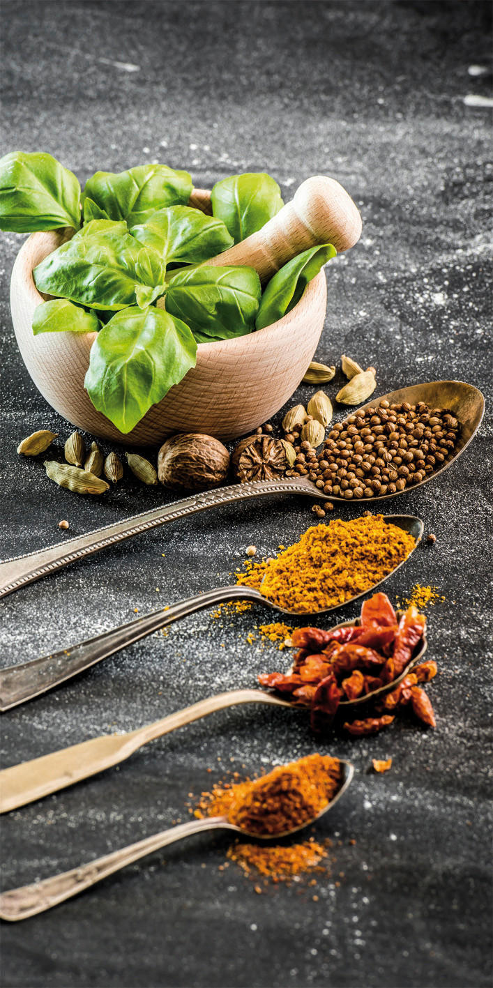 Bönninghoff Keilrahmenbild Gewürze B/L: ca. 20x40 cm Keilrahmenbild 20x40cm - (20,00/40,00cm) - Bönninghoff