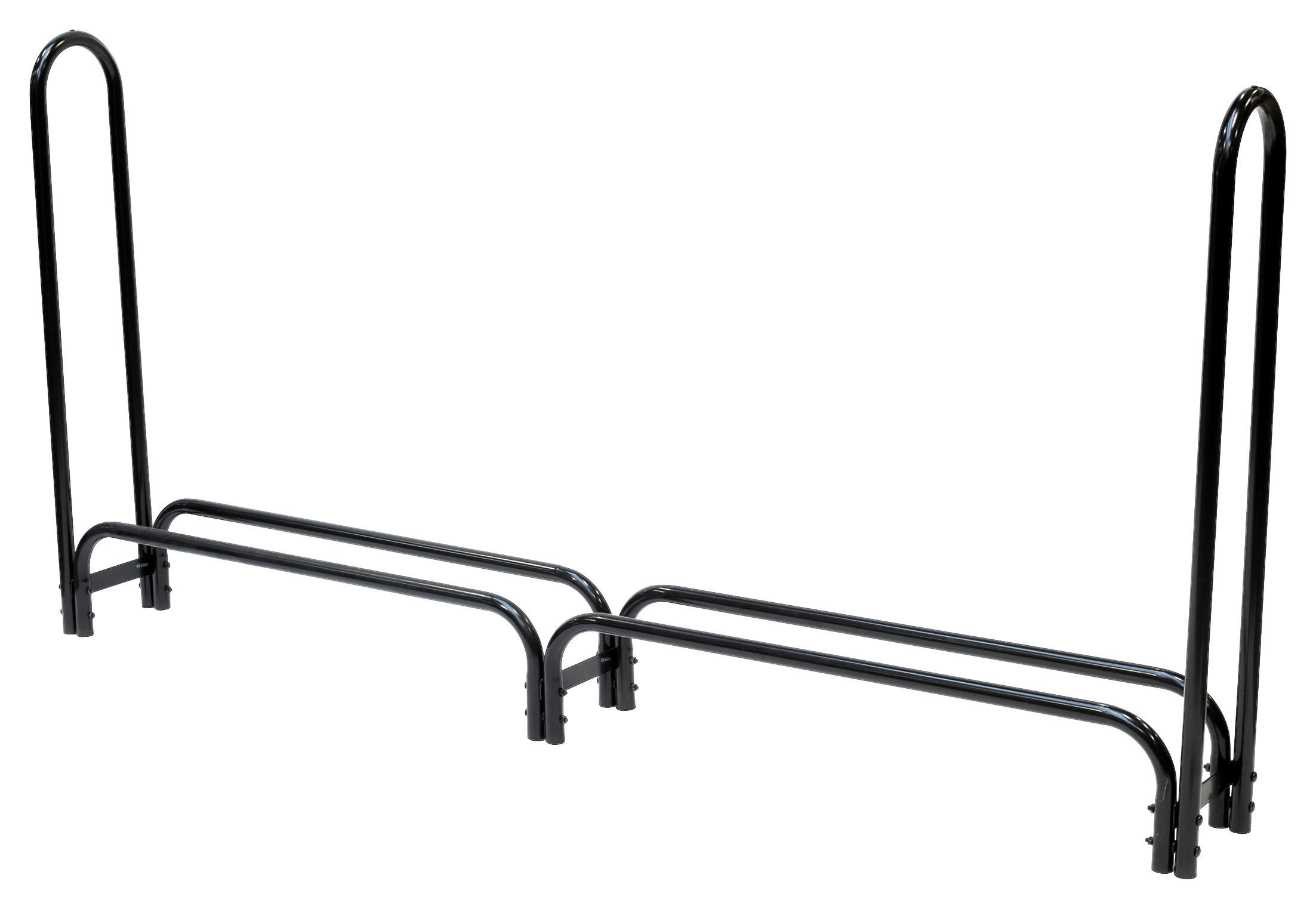 ShelterLogic Kaminholzregal schwarz B/H/L: ca. 244x118x25 cm Kaminholzregal - schwarz (25,00/244,00/118,00cm) - ShelterLogic