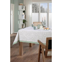 Milano Abwaschbarer Tischbelag Vintage weiß B: ca. 140 cm Vintage - weiß (140,00cm) - Milano