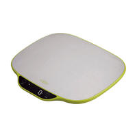SAN IGNACIO Küchenwaage XTRA gelb Edelstahl B/H/L: ca. 27,2x19x25,1 cm XTRA - gelb (25,10/27,20/19,00cm) - SAN IGNACIO
