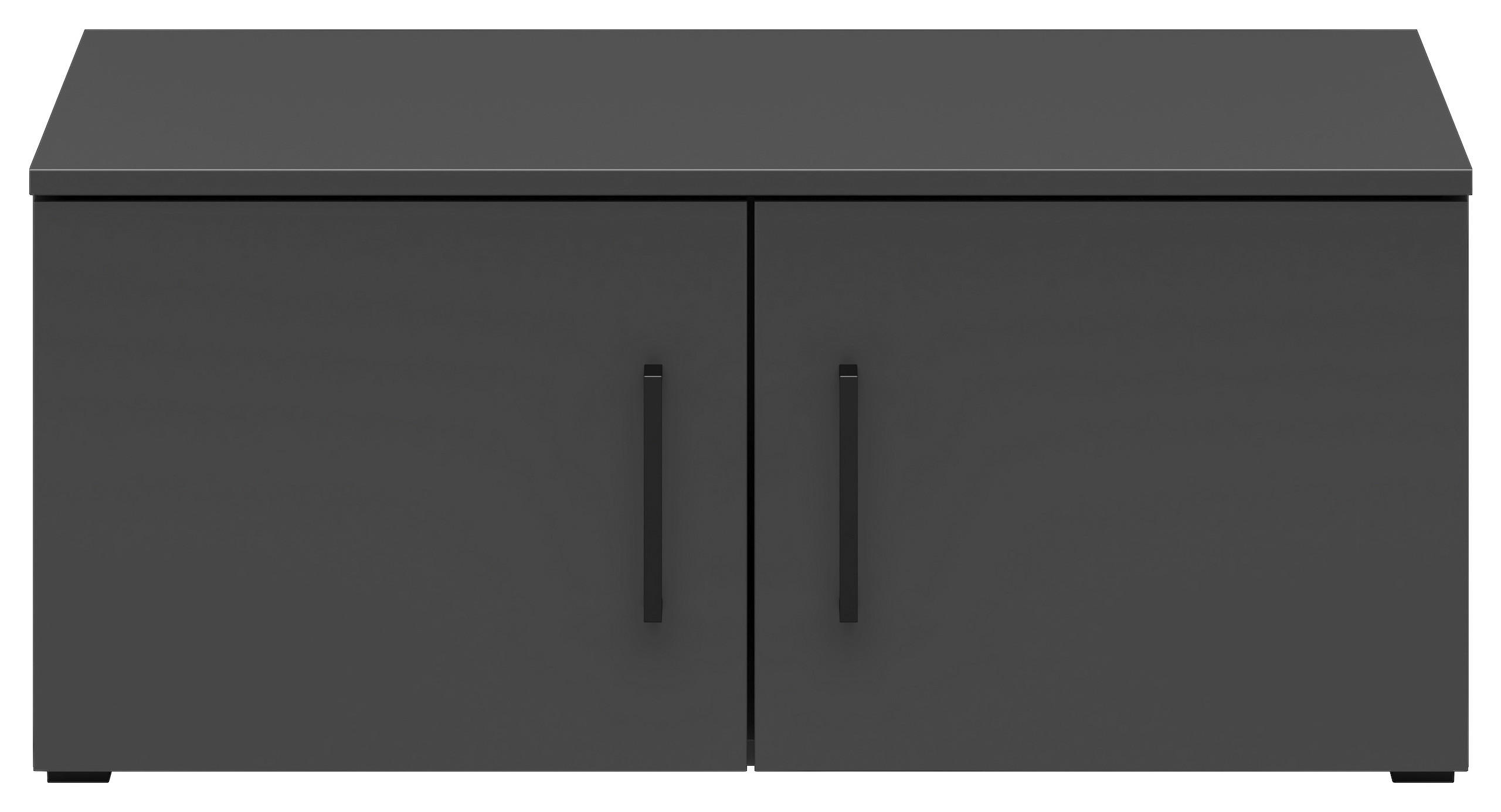Aufsatz Multi-Stauraum Typ 22 anthrazit B/H/T: ca. 80x35x40 cm Multi-Stauraum Typ 22 - anthrazit (80,00/35,00/40,00cm)