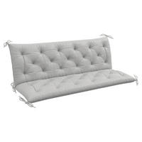 Outsunny Bankauflage hellgrau Schaumstoff B/H/L: ca. 98x8x150 cm Bankauflage - hellgrau (150,00/98,00/8,00cm) - Outsunny