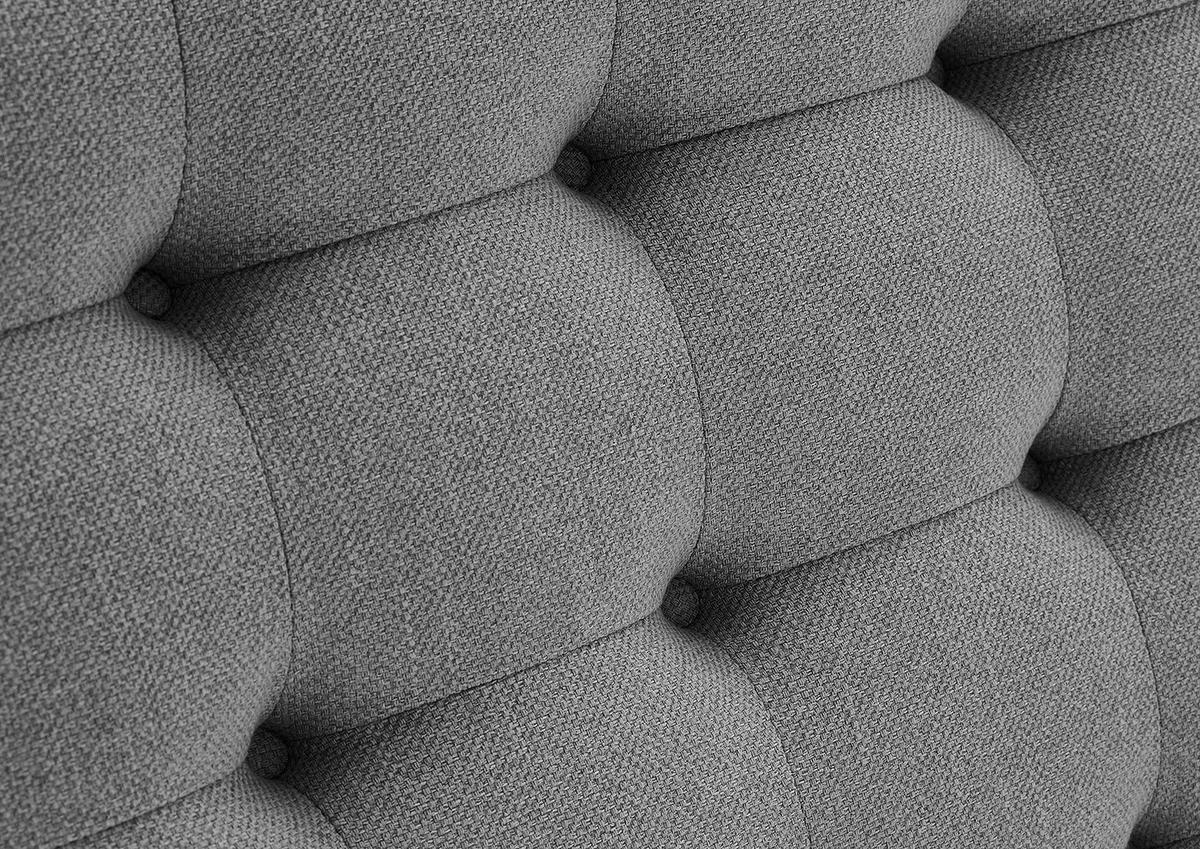 Boxspringbett  grau Flachgewebe Liegefläche B/L: ca. 180x200 cm Jessica_Mix_Boxspringbett - schwarz/grau (194,00/122,00/216,00cm)