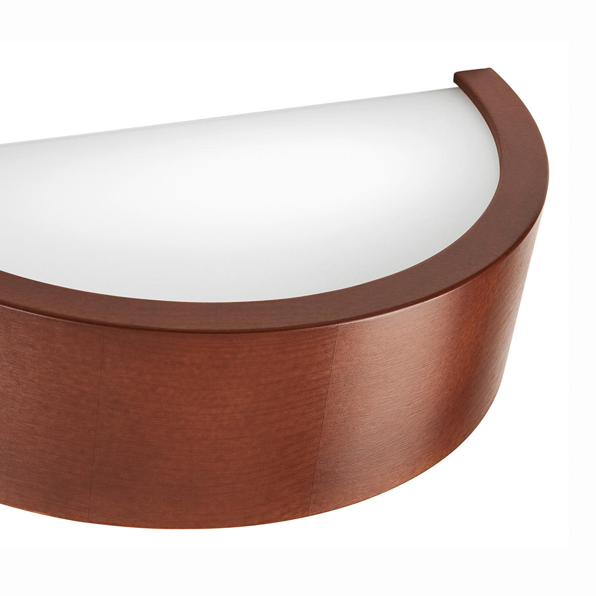 Lamkur Wandleuchte rustikal Glas Holz B/H/L: ca. 20x14x30 cm E27 1 Brennstellen Eveline - rustikal (30,00/20,00/14,00cm) - Lamkur