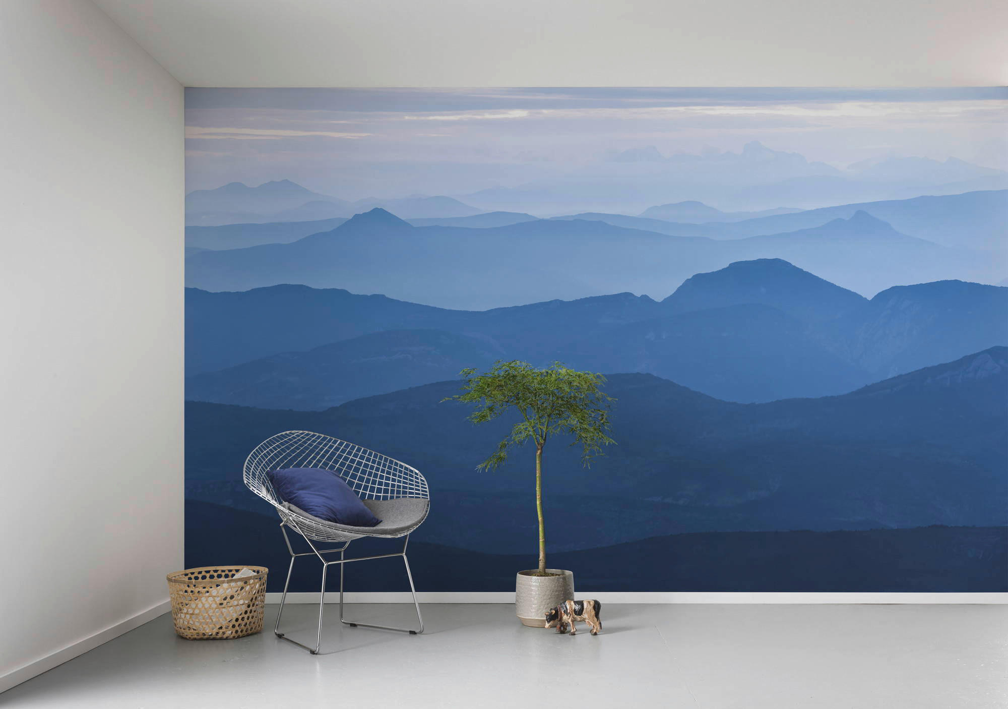 Komar Fototapete Blue Mountain B/L: ca. 400x250 cm Blue Mountain - (400,00/250,00cm) - Komar