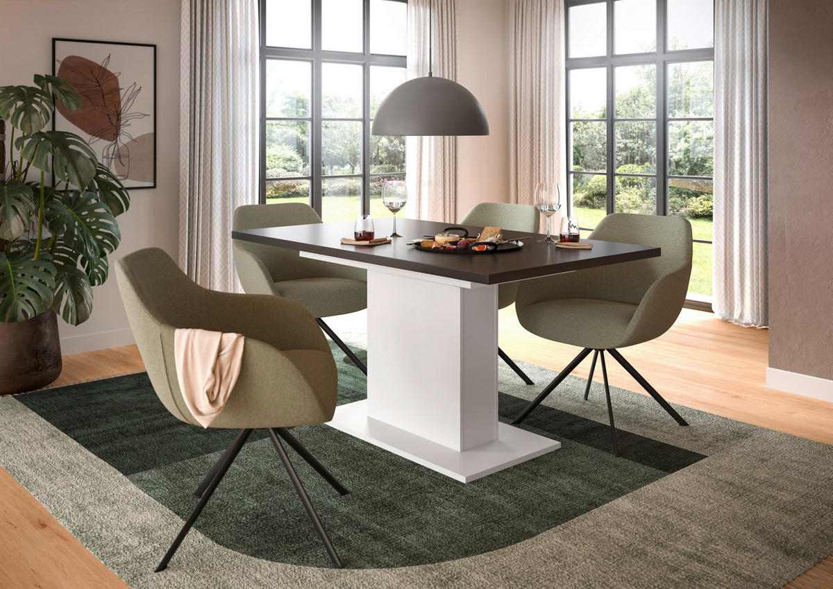 Esstisch MOTION grau B/H/T: ca. 150x76x90 cm MOTION - grau (150,00/76,00/90,00cm) - xonox.home