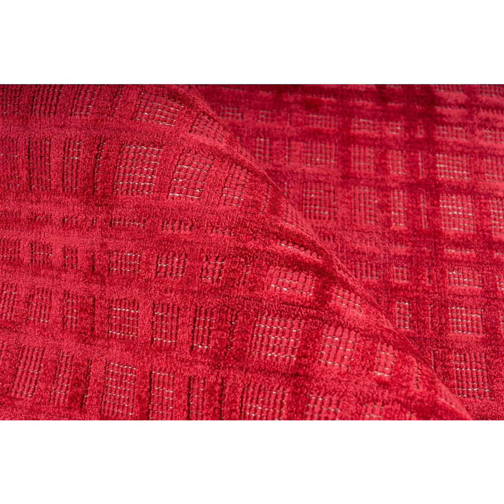 Thumbnail - Padiro Kurzflorteppich Karma 125 kirsche B/H/L: ca. 120x0,8x170 cm