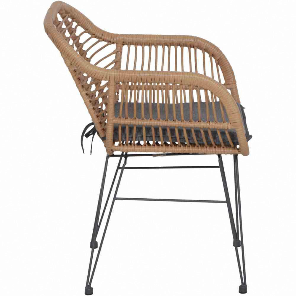 Gardamo Balkonset TIROS anthrazit Stahl...